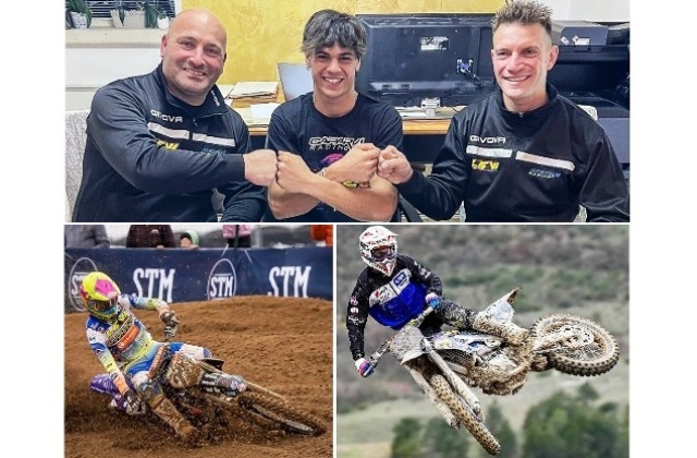 Il pilota niscemese Vincenzo Matteo Giarrizzo, 24 anni, ai mondiali di Motocross del 13 aprile